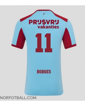 Billige Fotballdrakt Feyenoord Goncalo Borges #11 Replika Tredjedrakt 2025-26 Kortermet Billige Fotballdrakt Feyenoord Goncalo Borges #11 Replika Tredjedrakt 2025-26 Kortermet